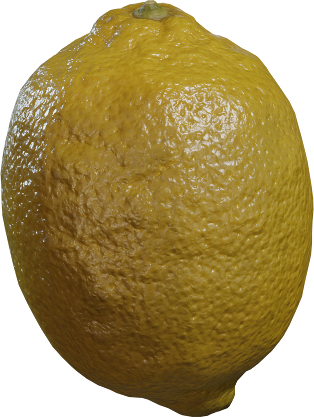 Lemon Model • Poly Haven