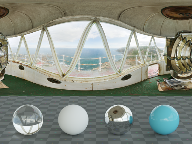 Lighthouse Interior HDRI • Poly Haven