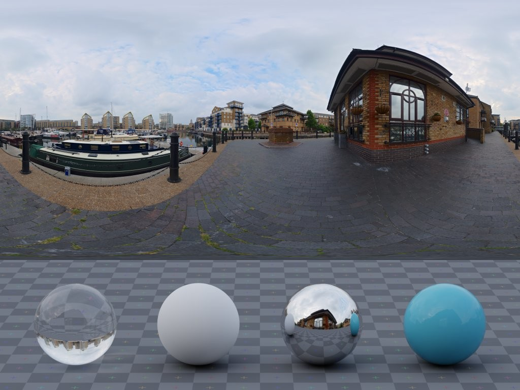 建筑 · Limehouse · HDRI环境(Limehouse)