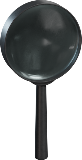 Magnifying Glass 01 — free props CC0 3D model