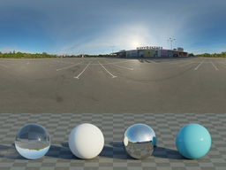 Mall Parking Lot