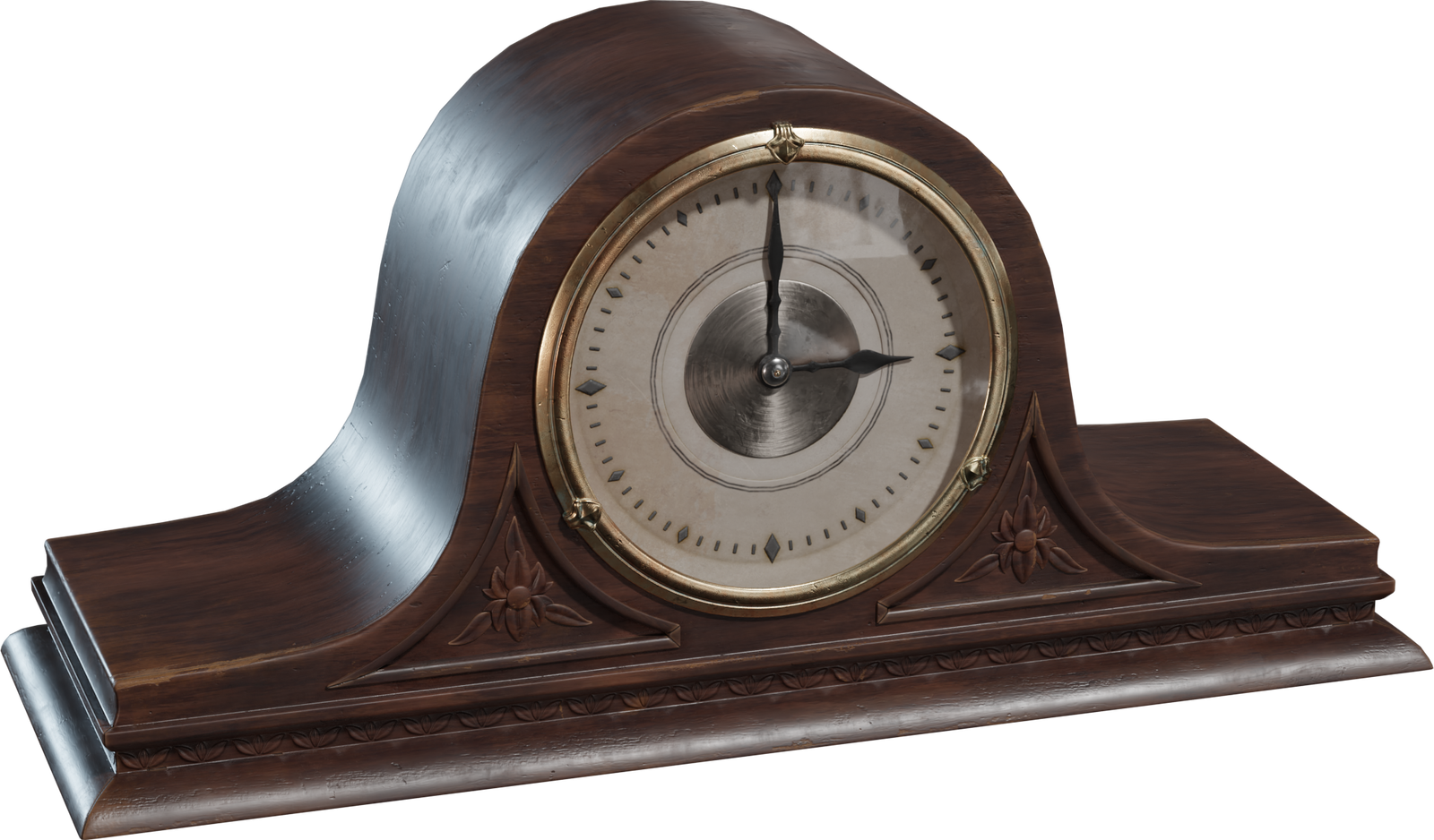 壁炉架时钟 01 · 模型（Mantel Clock 01）