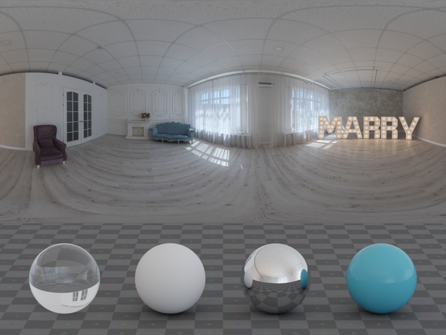 Marry Hall HDRI • Poly Haven