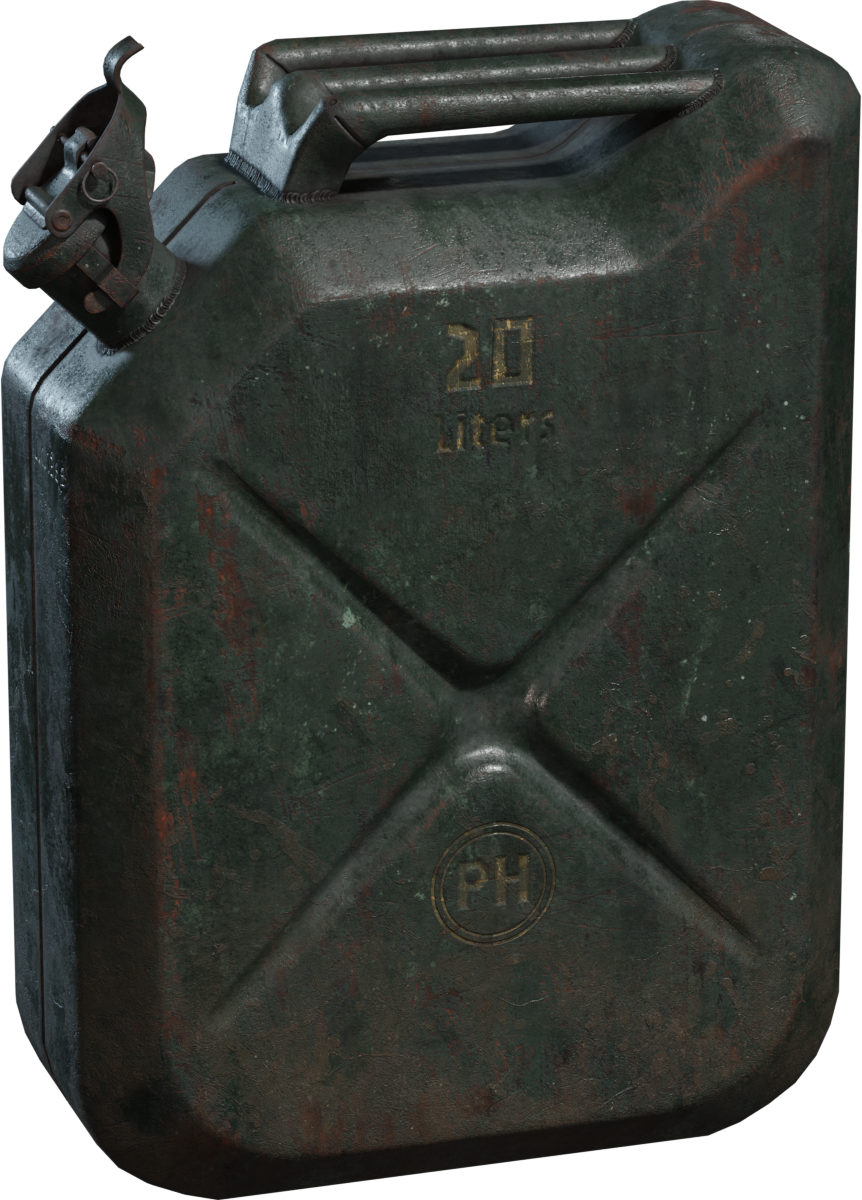 金属油桶绿色 · 模型（Metal Jerrycan Green）