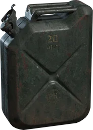 Metal Jerrycan Green
