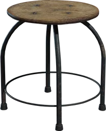 Metal Stool 02