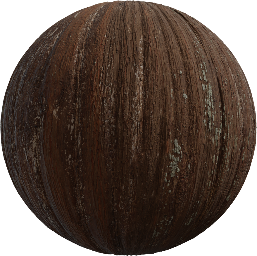 水杉树皮 · PBR材质（Metasequoia Bark）