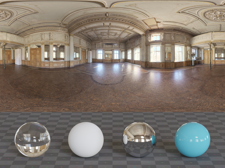 Mirrored Hall