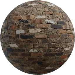 Mixed Brick Wall
