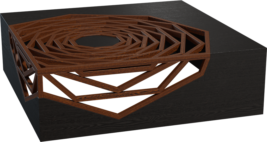 Modern Coffee Table 02 — free furniture CC0 3D model, rendered preview