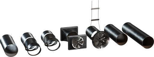 Modular Airduct Circular 01 — free tools CC0 3D model