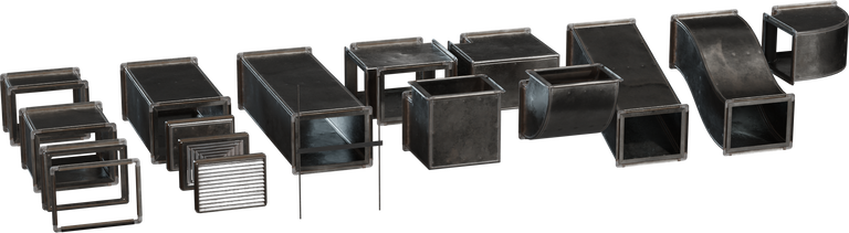 Modular Airduct Rectangular 01