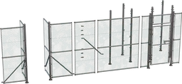 Modular Chainlink Fence