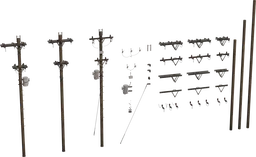 Modular Electricity Poles