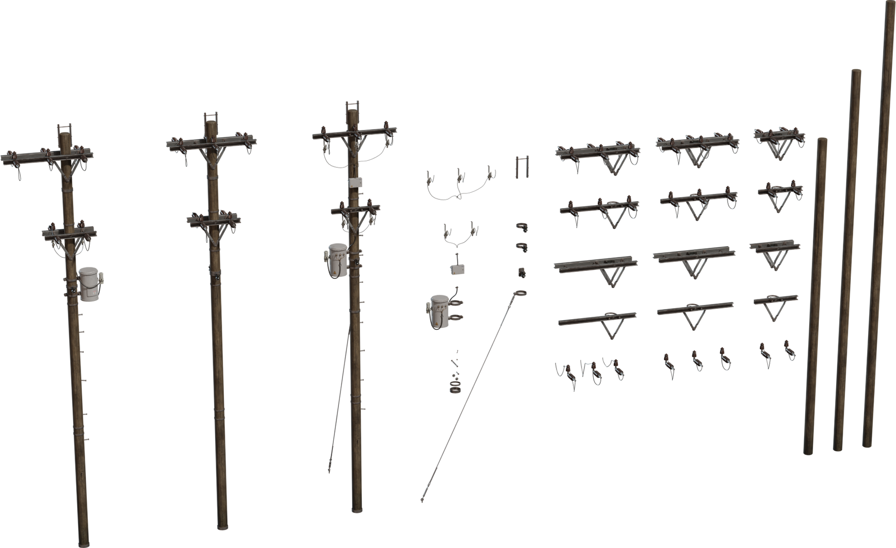 Modular Electricity Poles