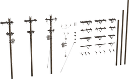 Modular Electricity Poles