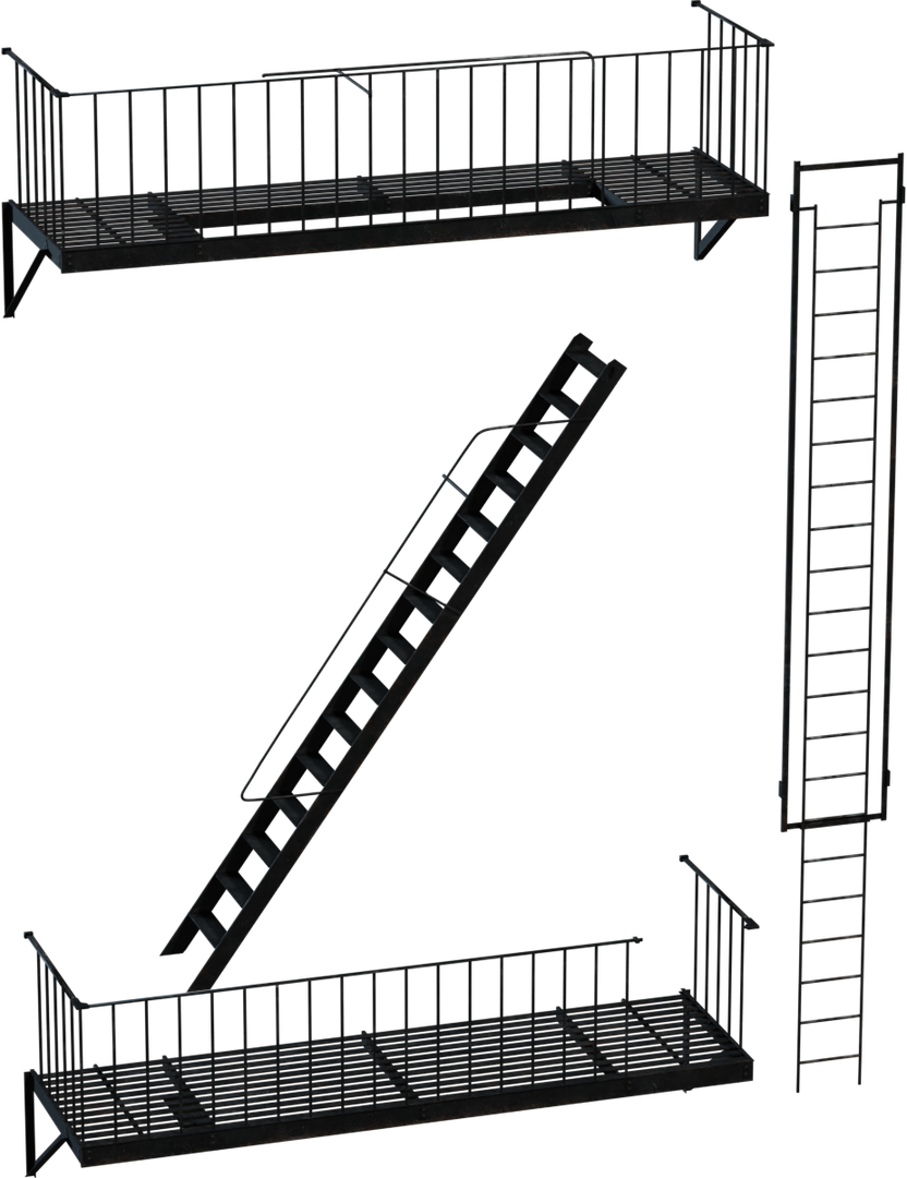 Modular Fire Escape