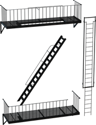 Modular Fire Escape