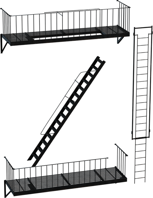 Modular Fire Escape