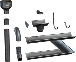 Modular Metal Gutter