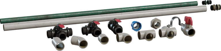 Modular Pipes Plastic 01