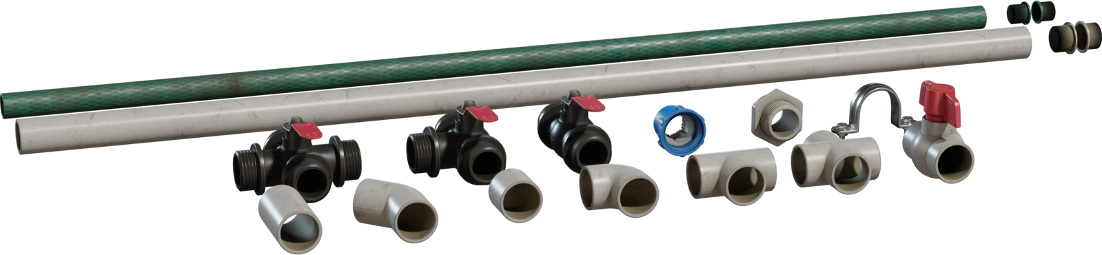模块化管道塑料 01 · 模型(Modular Pipes Plastic 01)