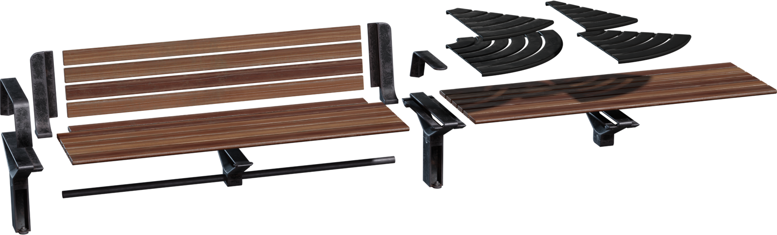 模块化街道座椅 · 模型（Modular Street Seating）