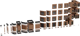 Modular Urban Apartments Facade