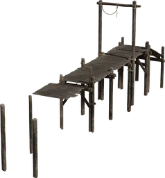 Modular Wooden Pier