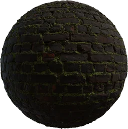 Mossy Brick