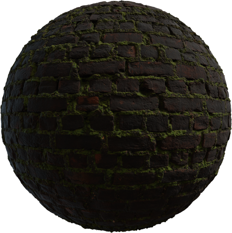 Mossy Brick