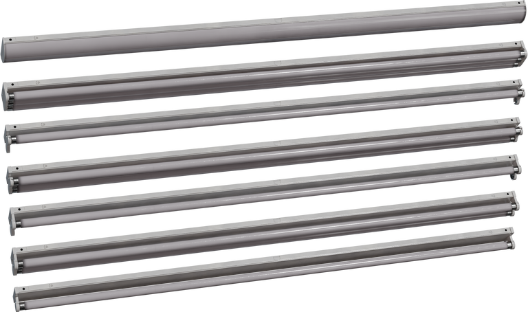 Mounted Fluorescent Lights