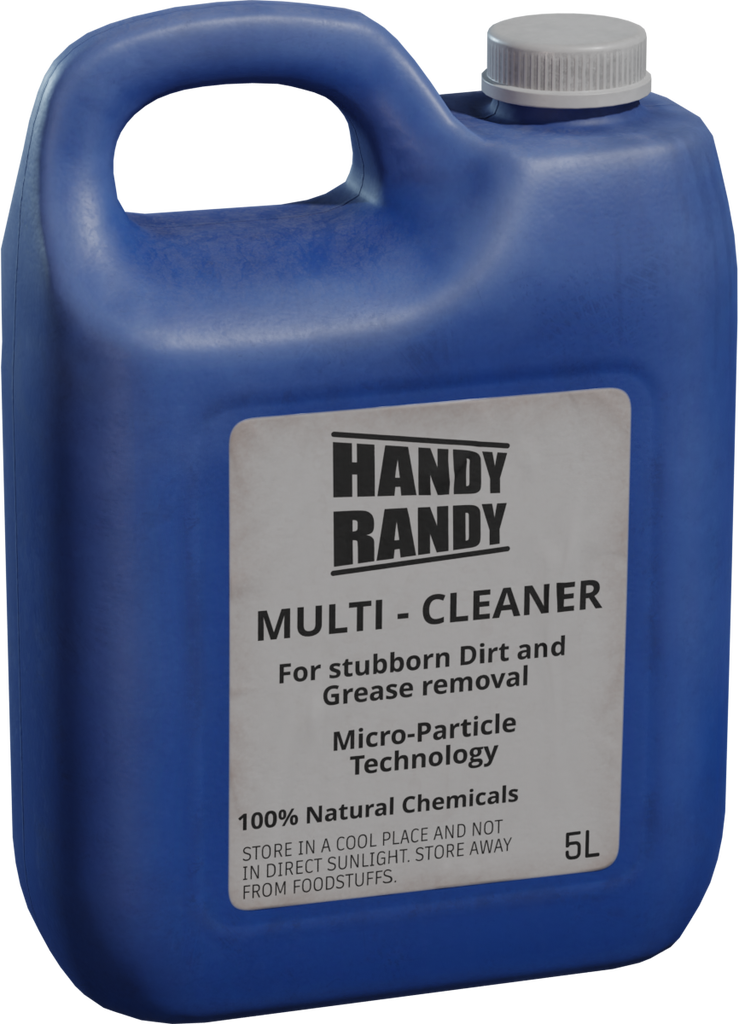 Multi Cleaner 5 Litre — free props CC0 3D model, rendered preview