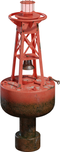 Ocean Buoy — free props CC0 3D model