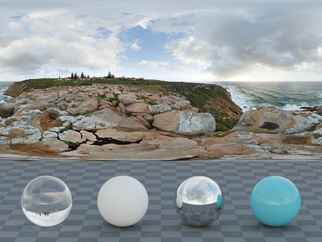 Ocean View Lookout HDRI • Poly Haven