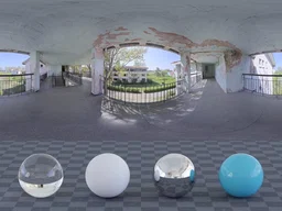 Old Apartments Walkway