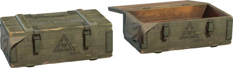 Old Military Crate