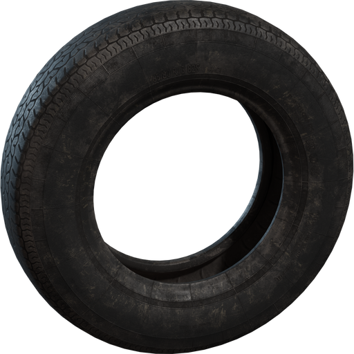 Old Tyre — free tools CC0 3D model