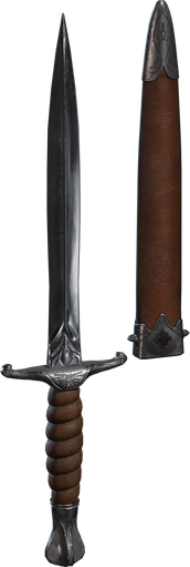 Ornate Medieval Dagger — free props CC0 3D model