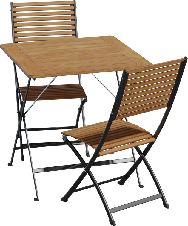 Outdoor Table Chair Set 01 Model • Poly Haven