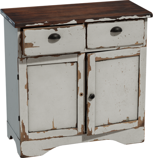 Painted Wooden Cabinet — free furniture CC0 3D model