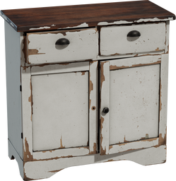 Painted Wooden Cabinet