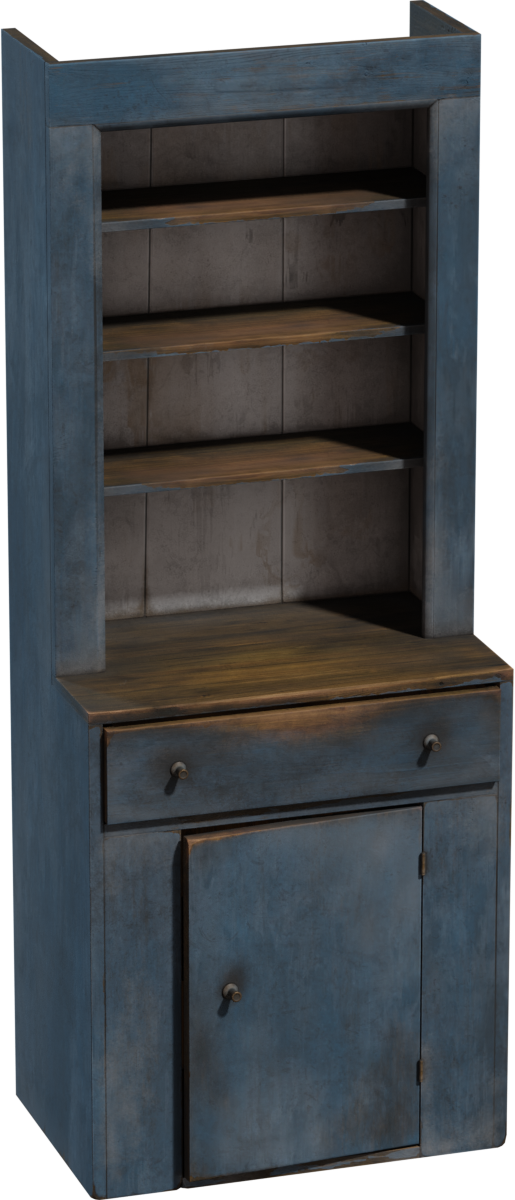 涂漆木质柜子 02 · 模型（Painted Wooden Cabinet 02）