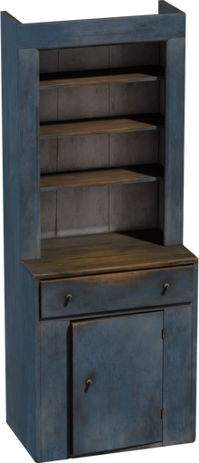 Painted Wooden Cabinet 02 — free furniture CC0 3D model