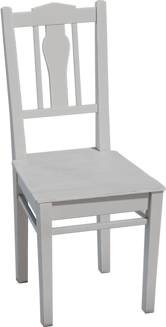 Painted Wooden Chair 01