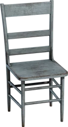 Painted Wooden Chair 02