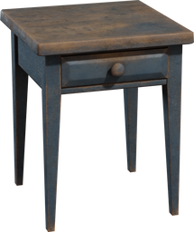 Painted Wooden Nightstand