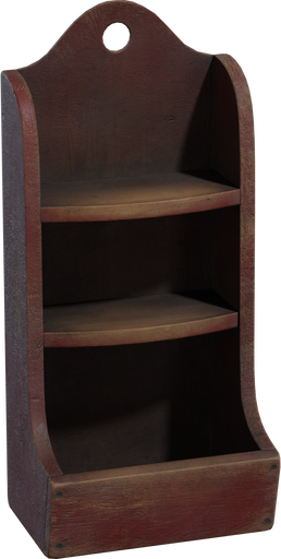 Painted Wooden Shelves — free furniture CC0 3D model