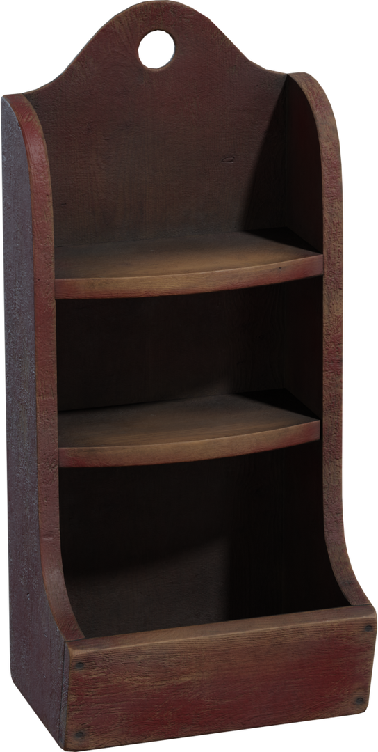 Painted Wooden Shelves