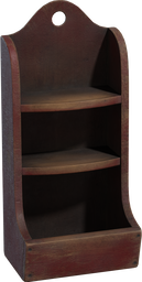 Painted Wooden Shelves